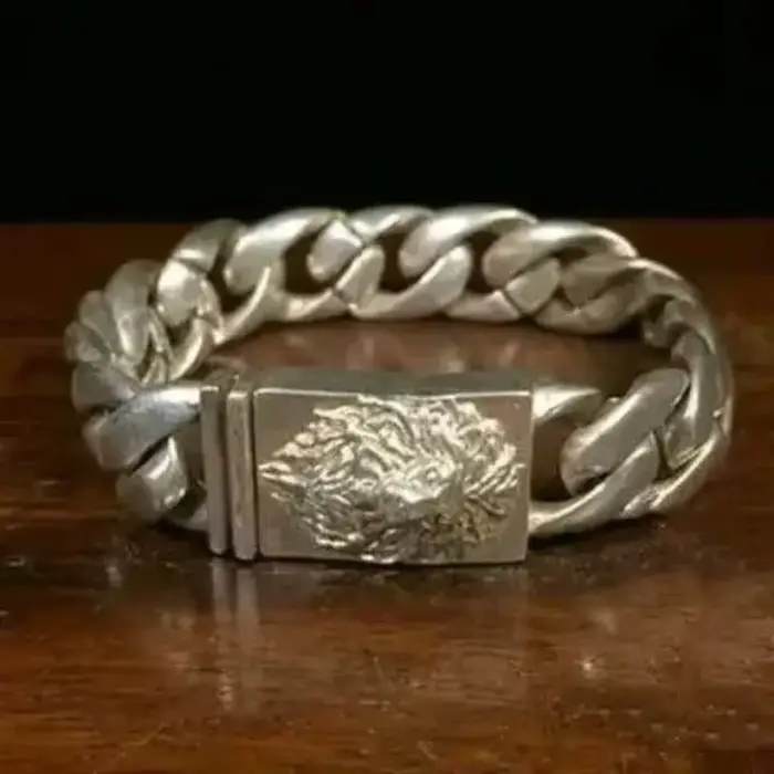Bracelet en argent tibétain, bijoux de mode personnalisés, fabrication exquise, cadeau pour hommes et femmes, cadeau pour couples