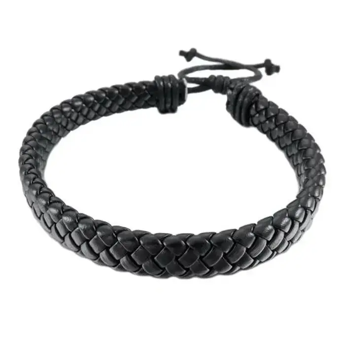 Nouveau Bracelet en cuir unisexe