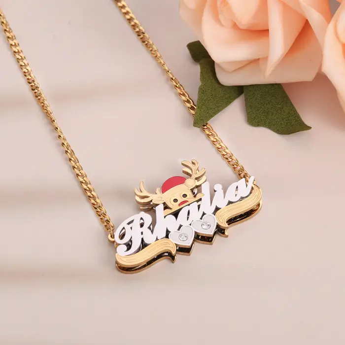 Collier avec nom personnalisé