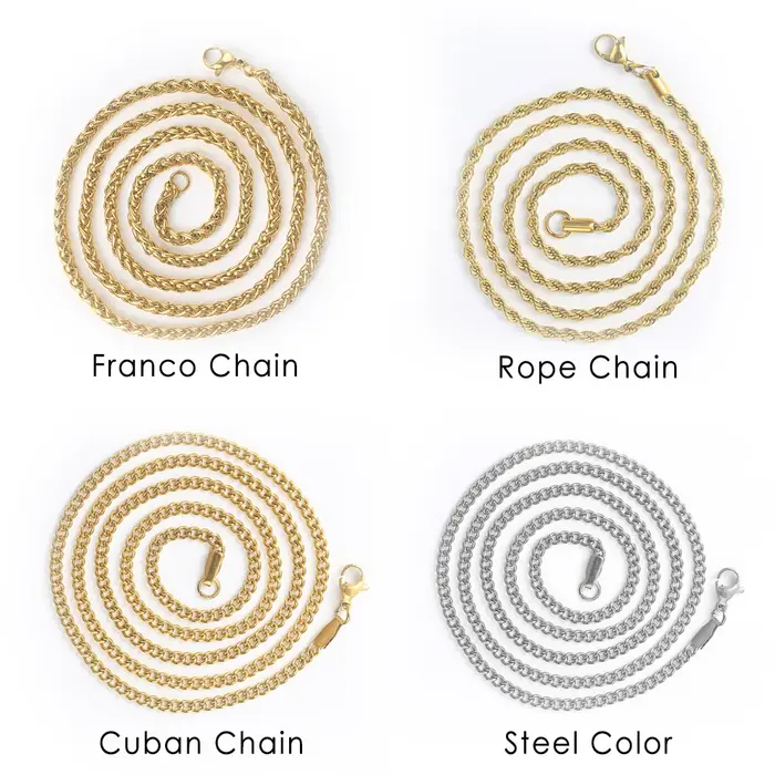 Hip Hop – collier avec pendentif en croix glacée pour hommes et femmes
