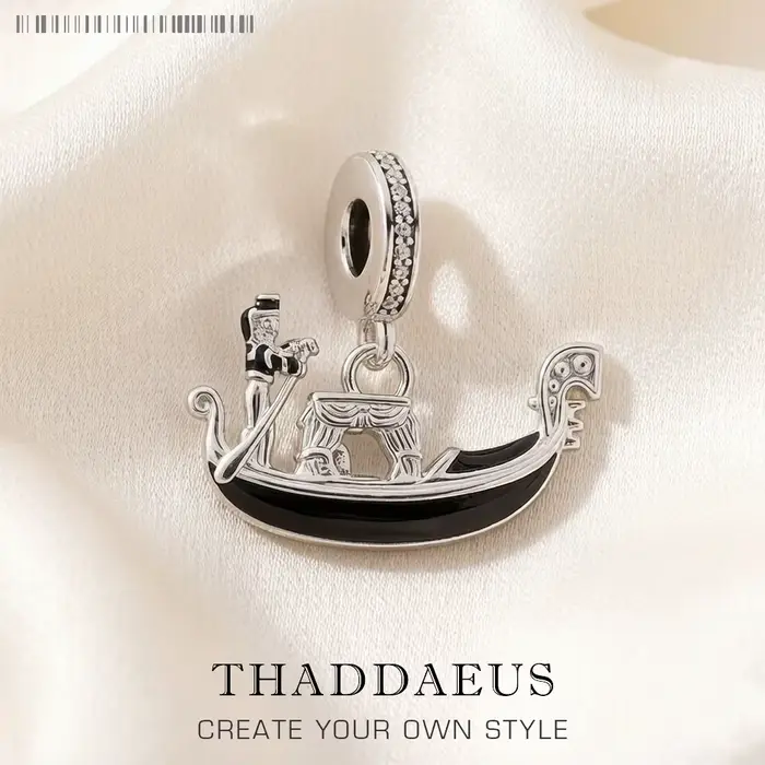 Pendentif à breloque en argent Sterling 925