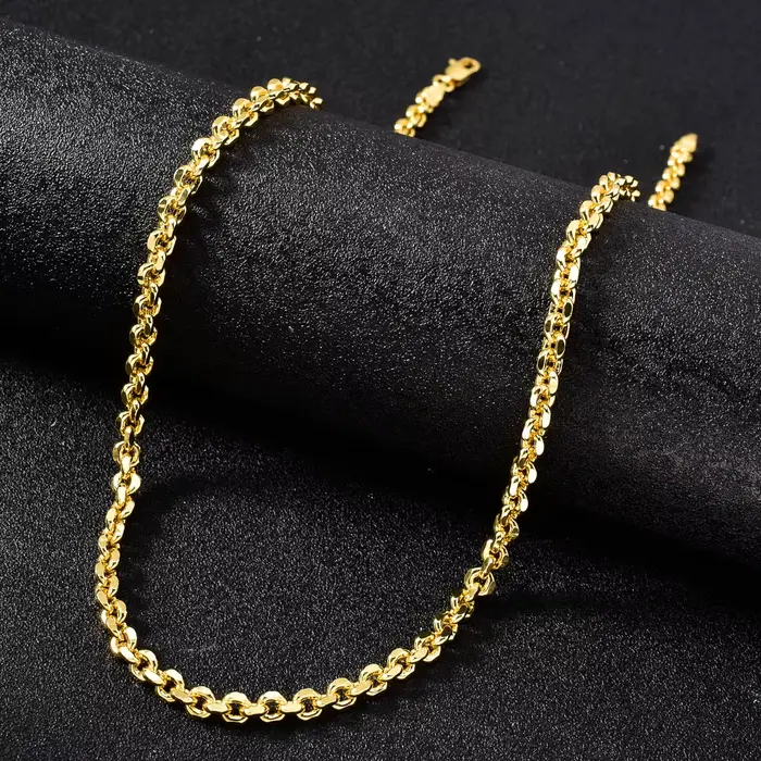 Collier italien géométrique avec diamants pour homme et femme, tracker d'humeur, adapté pour les fêtes et les mariages, bijou de qualité pour toutes les occasions