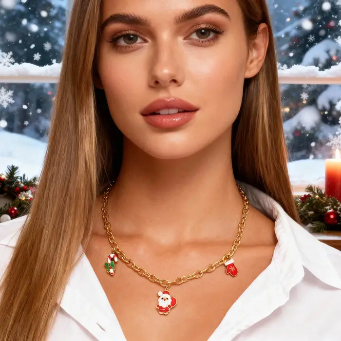 Collier en acier inoxydable plaqué or 18 carats pour femmes avec pendentif en forme de larme pour occasions spéciales et gravure personnalisable