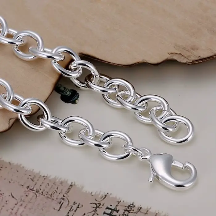 Bracelet en argent Sterling 925 pour hommes et femmes, bijoux de haute qualité, prix d'usine, livraison gratuite, offre spéciale