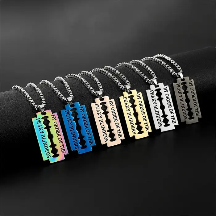 Collier hip hop pour hommes