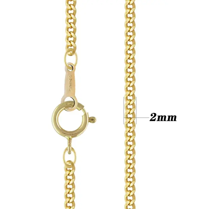 Chaîne gourmette en or rempli 14K finement confectionnée pour femmes occasions festives partys elegance intemporelle BTOO Be The Only One