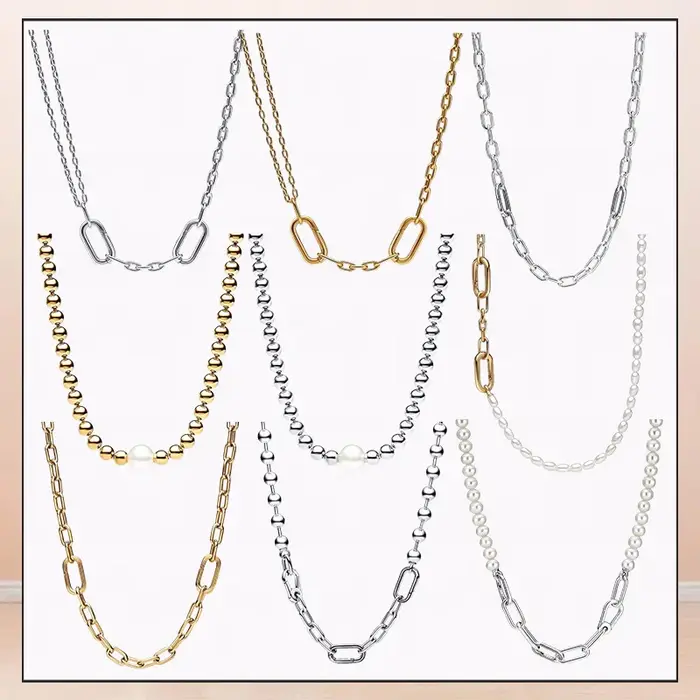 Collier classique en argent 925, best-seller, avec un pendentif exquis, parfait pour offrir à votre