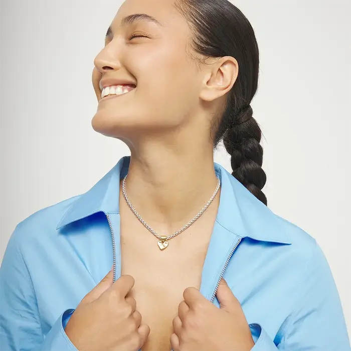 Nouveau collier bicolore tendance 2026