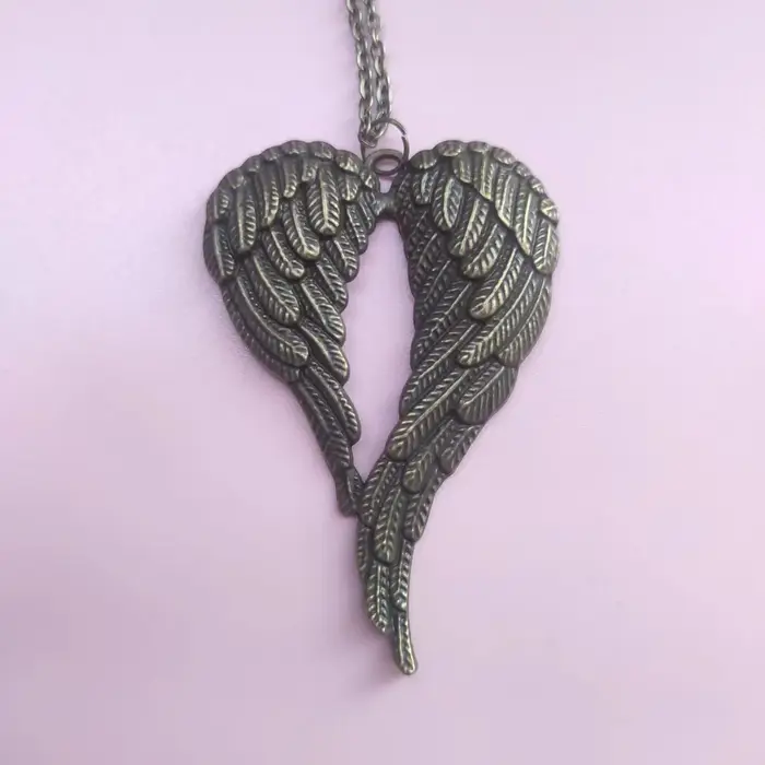 Collier vintage rétro unisexe