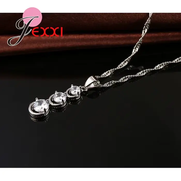 Ensemble de bijoux en argent Sterling 925