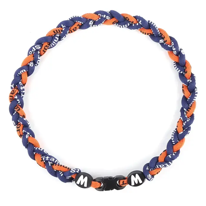 Collier de Baseball avec Trois Cordes Tressées