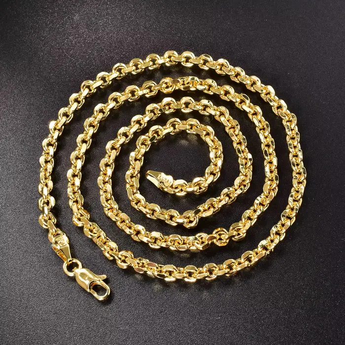 Collier italien géométrique avec diamants pour homme et femme, tracker d'humeur, adapté pour les fêtes et les mariages, bijou de qualité pour toutes les occasions
