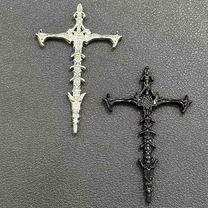 Collier croix en os, chaîne de clavicule douce et fraîche