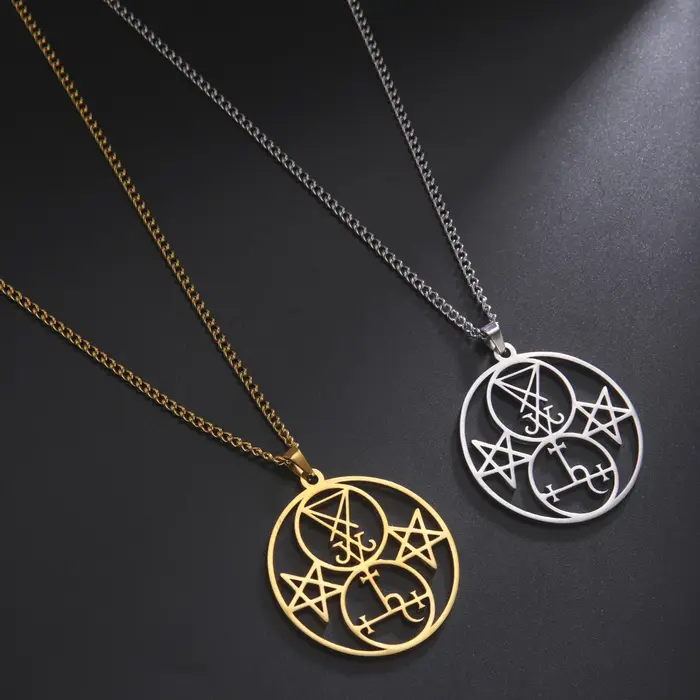 Collier Satanique pour Homme