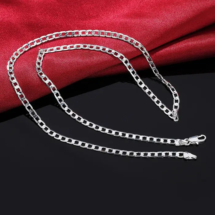 Collier en argent Sterling 925 pour hommes