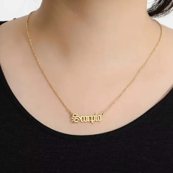 Smjel-Collier ras du cou en acier inoxydable Constellation pour femme, collier de coquet, colliers de la présidence, cadeau de bijoux d'été, nouvelle mode
