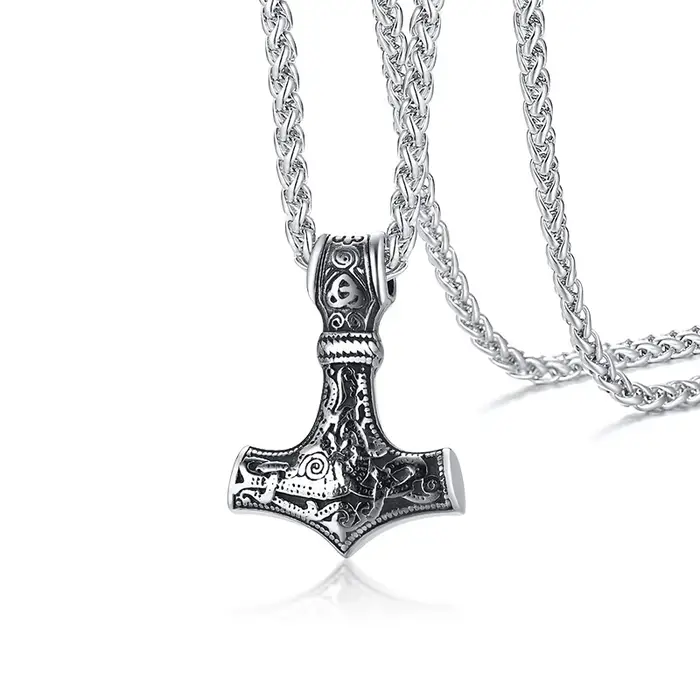 Vnox – colliers Viking rétro pour hommes