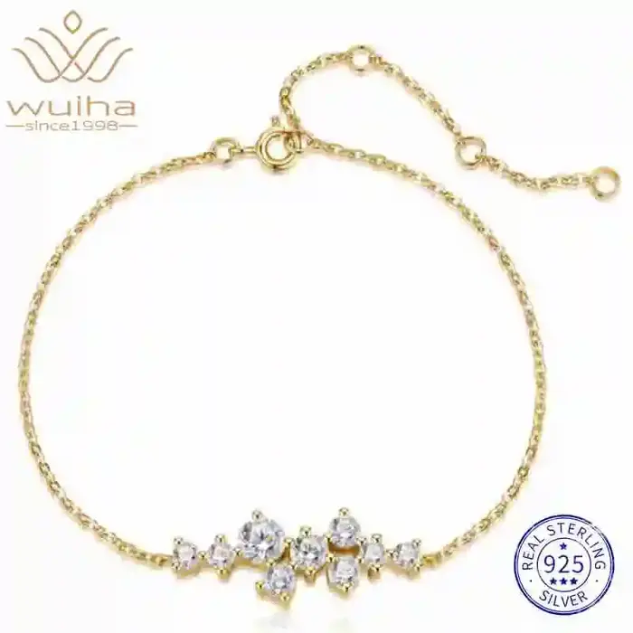 WUIHA – Bracelet en argent Sterling 925