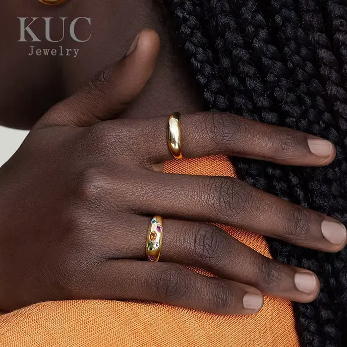 Bague en argent Sterling 925 avec certificat d'authenticité