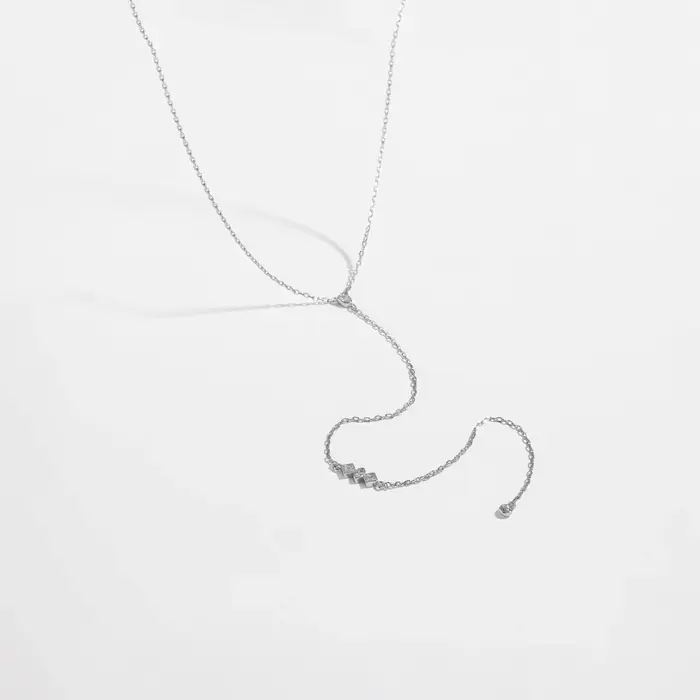 ANDYWEN – collier mi-long en argent Sterling 925