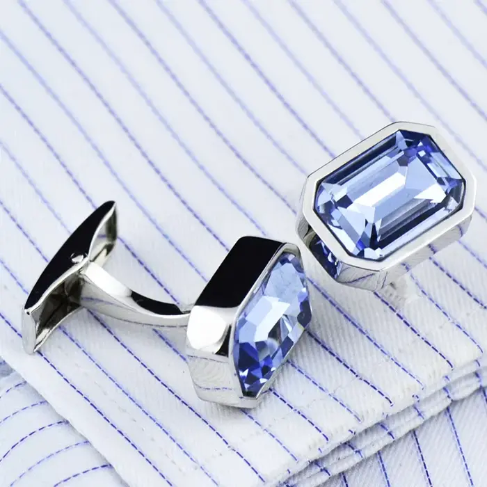 Boutons de manchette unisexes pour hommes