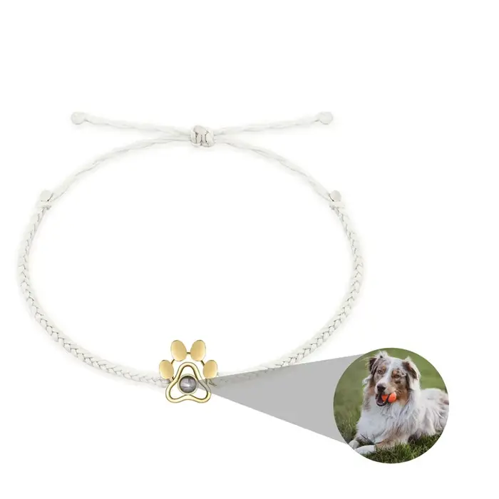 Bracelet Photo personnalisé avec Photo à l'intérieur