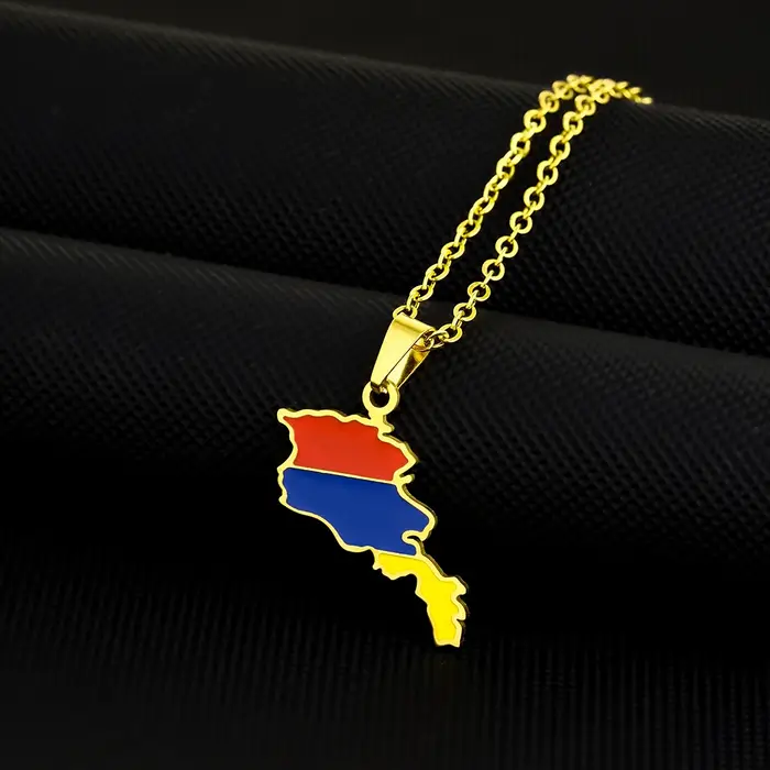 Collier pendentif en acier inoxydable pour hommes et femmes