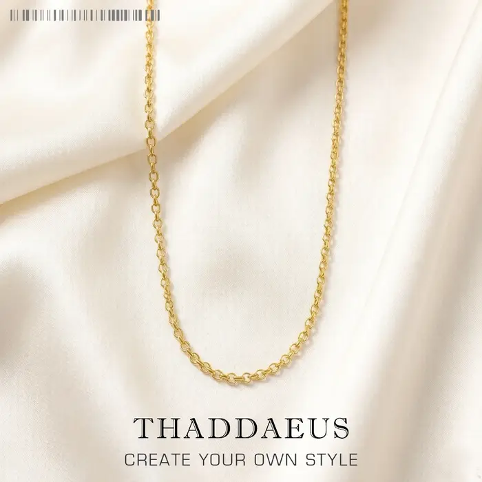 Collier chaîne Belcher rond, flambant neuf, Bijoux à la mode, Style européen, Bijoux en or, cadeau p