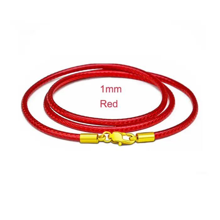 Collier en cuir ras du cou noir marron tressé corde chaîne cordon pour Femme Homme pendentif acier i