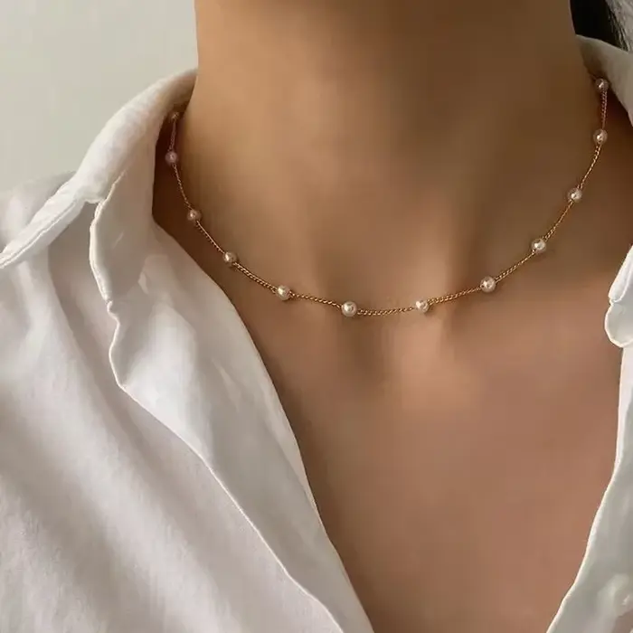 Collier en forme de chiot dalmatien perlé noir et blanc personnalisable à la mode pour femmes et filles occasions spéciales