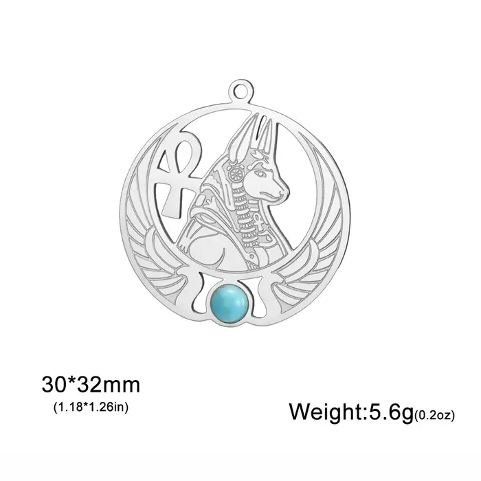 Dreamtime – collier avec pendentif en forme d'egypte égyptienne antique