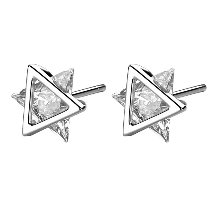 Boucles d'oreilles en argent Sterling 925 pour hommes et femmes, Zircon AAA, luxe, bijoux fins de ma