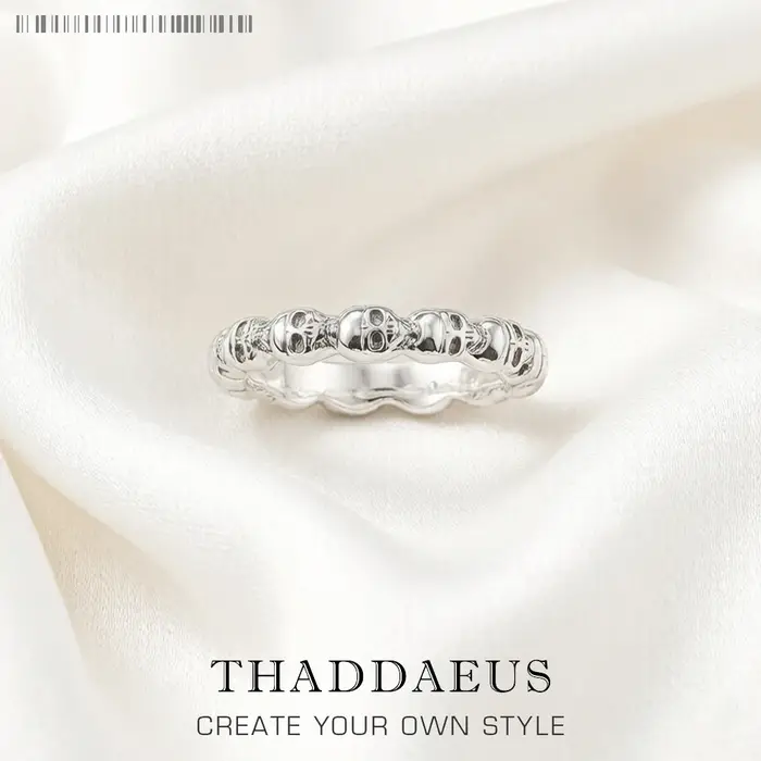Bague tête de mort Style européen, bijoux de rue rebelle pour femmes et hommes, cadeau Vintage de pr