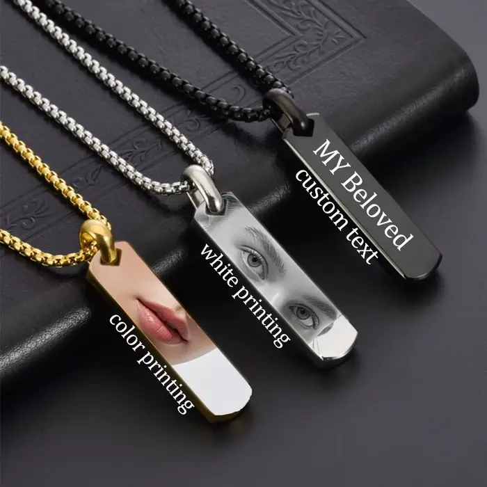 Collier Photo personnalisé