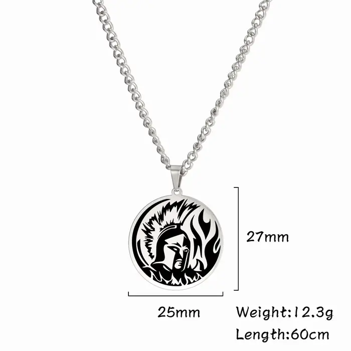Mythologie grecque ARES collier HADES Athena APHRODITE dieu surnaturel pendentif chaîne en acier ino