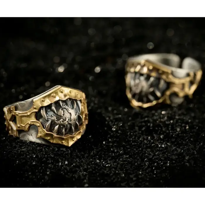 Bague Signet World Eaters, Bijou Bague Berserker