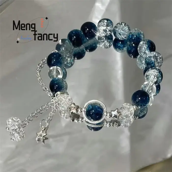 Bracelet en obsidienne noire naturelle