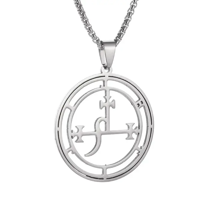 Collier pendentif Sigil of Lilith pour femmes et hommes