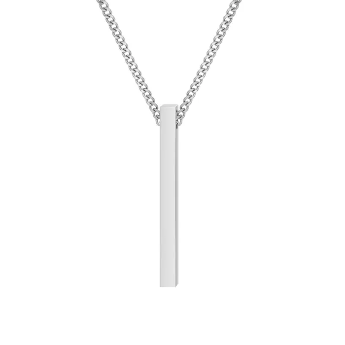 Collier et Bracelet de barre gravés