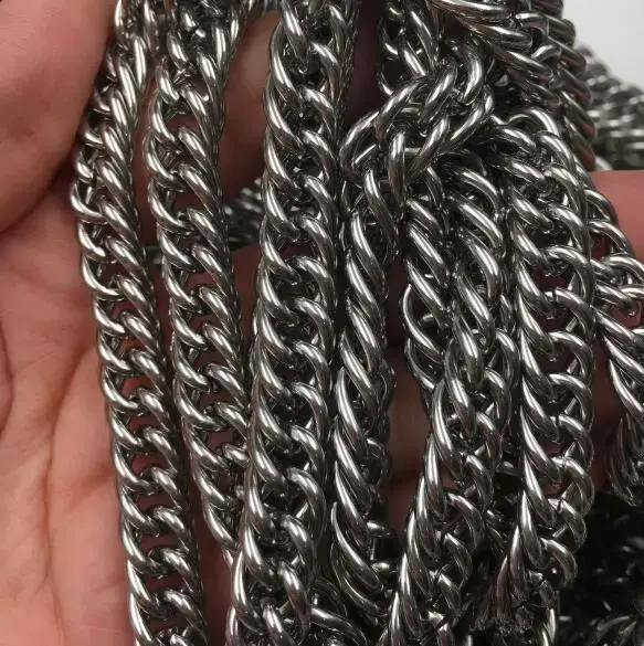 Chaîne torsadée en acier inoxydable GNAYY robuste et élégante pour hommes création de bijoux personnalisés occasions spéciales