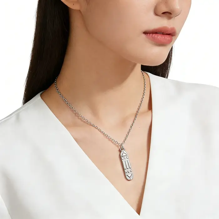 Collier HIPEE Atlantis en acier inoxydable