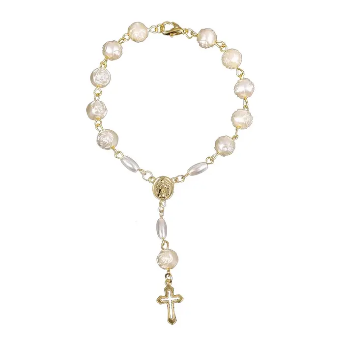 Bracelet chapelet en perles