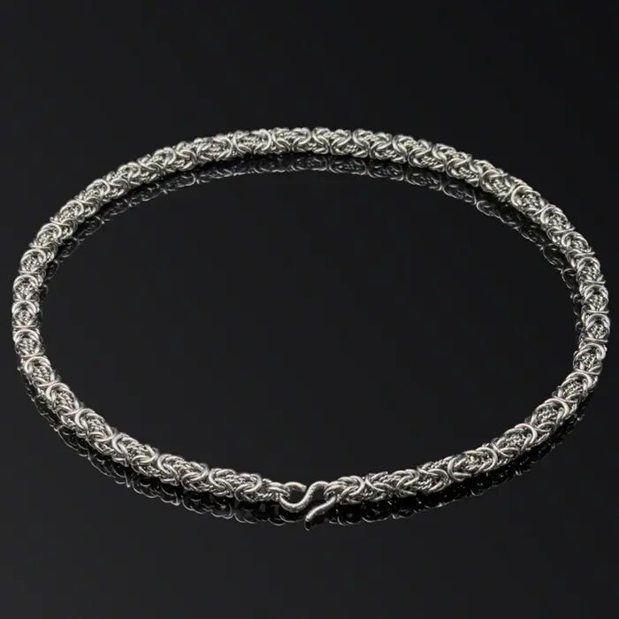 Collier hypoallergénique en titane pour hommes