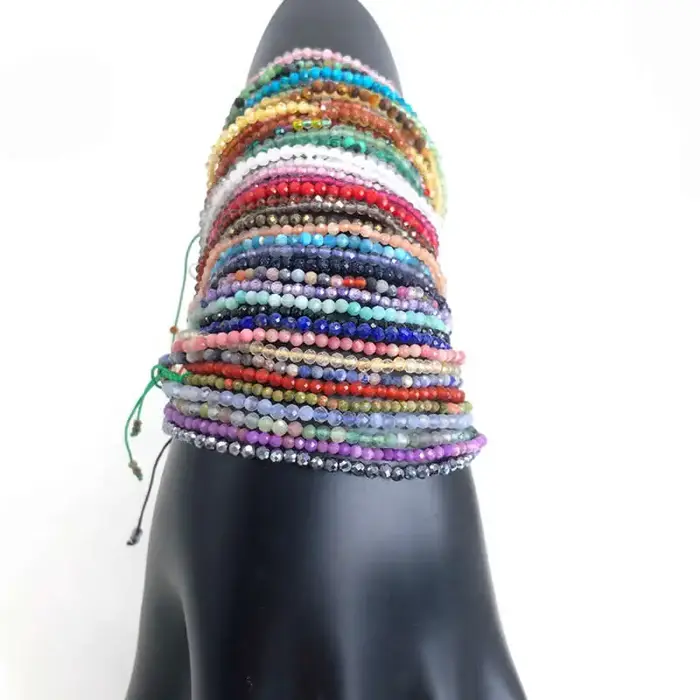 Bracelet de perles en pierre naturelle
