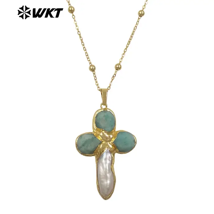 JN284 Lastely Populapper Design Collier Gergeous avec plaqué or 18 carats pour les femmes fiéreux cadeaux d'anniversaire