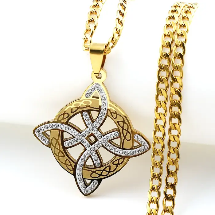Collier Pendentif Nœud de Sorcière pour Femme et Homme