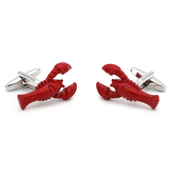 Boutons de manchette homard pour hommes