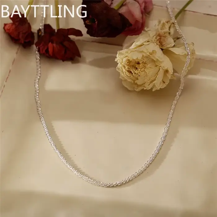 Collier en argent Sterling S925 authentique