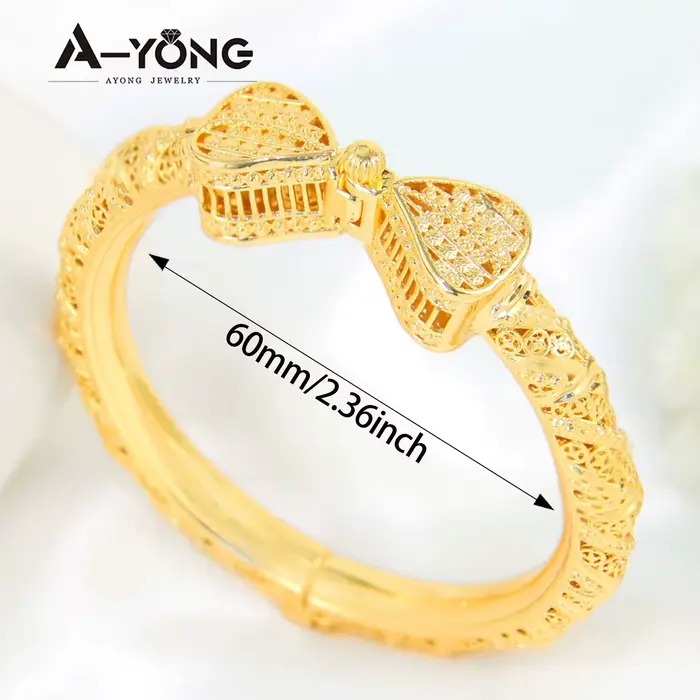Dubaï 24k or bijoux Bracelet cuivre plaqué or conception arabe luxe pièces de monnaie manchette bracelets Oman femmes bijoux de mariage