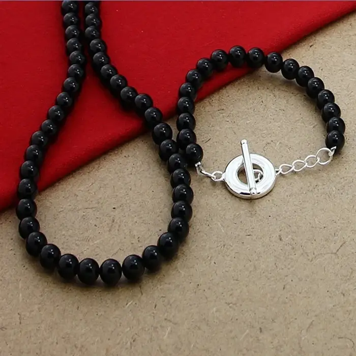 Ensemble de bijoux en argent 925